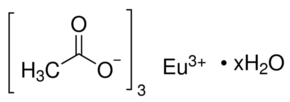 Europium (III) acetate hydrate - CAS:62667-64-5 - Europium(III) acetate solution
